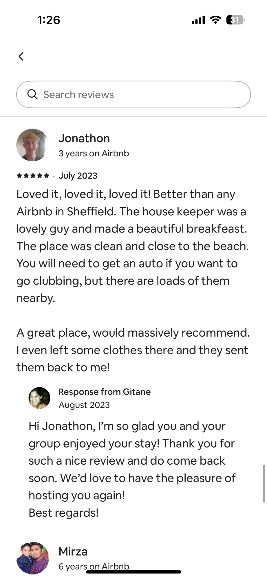 Guest reviews